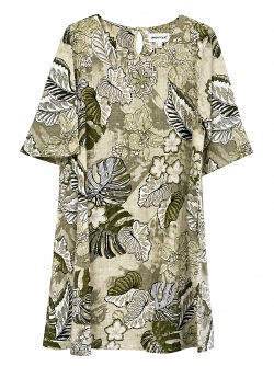 Sommerkleid Orientique Lima Olive Dress 20108